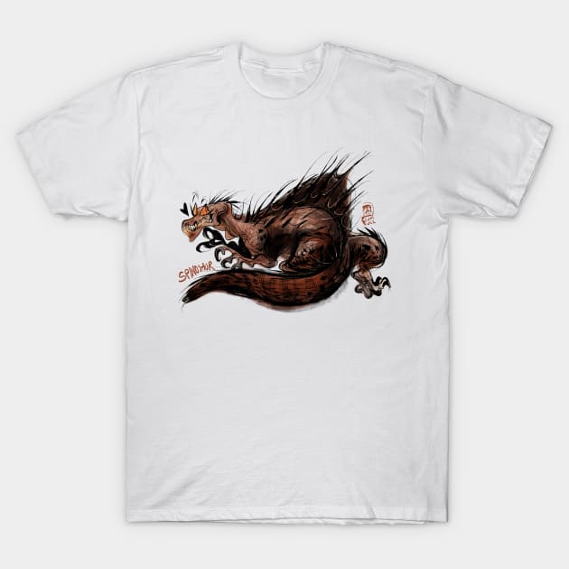 Spinosaurus T-Shirt by scumsuck